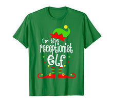 Load image into Gallery viewer, Receptionist Elf Christmas Costume Mom Dad Xmas T-Shirt

