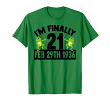 Load image into Gallery viewer, I'm Finally 21 Leap Year 84 Year Old Grandparents 84th Bday T-Shirt-1798293
