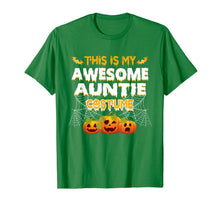 Load image into Gallery viewer, This Is My Awesome Auntie Costume Halloween Gift T-Shirt
