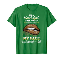 Load image into Gallery viewer, Sexy Leopard Lips Mouth March Girl Birthday Gifts TShirt108325
