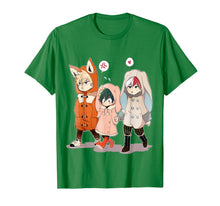 Load image into Gallery viewer, Todoroki and Midoriyas Bakugou Chibi T-Shirt Anime Cute Cat T-Shirt
