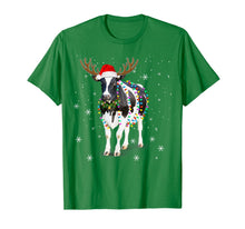 Load image into Gallery viewer, Funny shirts V-neck Tank top Hoodie sweatshirt usa uk au ca gifts for Funny Cow Christmas Tee Reindeer Christmas Lights Pajama T-Shirt 1043589

