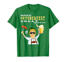 Load image into Gallery viewer, Oktoberfest Party Costume Hats Beer Mug Sausage Trump T-Shirt
