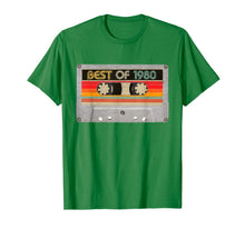 Load image into Gallery viewer, Best Of 1980 40th Birthday Gifts Cassette Tape Vintage T-Shirt-87736
