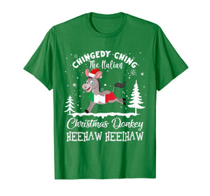 Dominick The Christmas Donkey-Italian Donkey Christmas Gifts T-Shirt-772579