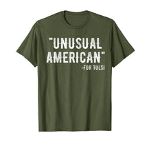 Load image into Gallery viewer, Unusual American for tulsi 2020 T-Shirt
