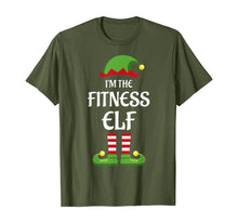 Load image into Gallery viewer, Funny shirts V-neck Tank top Hoodie sweatshirt usa uk au ca gifts for I&#39;m The Fitness Elf Matching Family Christmas Gift Sporty T-Shirt 879403
