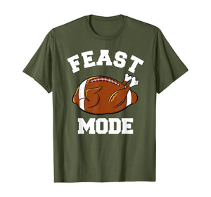 Funny shirts V-neck Tank top Hoodie sweatshirt usa uk au ca gifts for Funny Cute Thanksgiving Turkey Football Feast Mode Boys Mens T-Shirt 145930