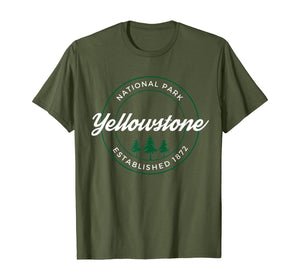 Yellowstone National Park Wyoming Gifts Souvenir WY T-Shirt
