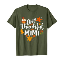 Load image into Gallery viewer, One Thankful Mimi Funny Fall Thanksgiving Autumn Womens Gift T-Shirt
