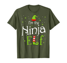 Load image into Gallery viewer, Funny shirts V-neck Tank top Hoodie sweatshirt usa uk au ca gifts for I'm The Ninja Elf Christmas Gift Idea Xmas Family T-Shirt 1166772
