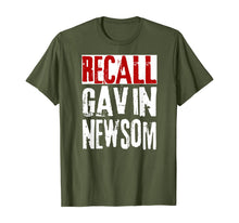 Load image into Gallery viewer, Recall Gavin Newsom, Remove California Governor Gavin Newsom T-Shirt
