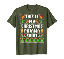 Load image into Gallery viewer, This Is My Christmas Pajama Shirt Funny Ugly Sweater X mas T-Shirt
