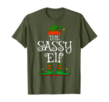 Load image into Gallery viewer, Funny shirts V-neck Tank top Hoodie sweatshirt usa uk au ca gifts for The Sassy Elf Family Matching Funny Christmas Gift Women T-Shirt 208266
