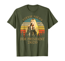 Load image into Gallery viewer, Vintage Stevie tshirt Nicks Love Musician For President 2020 T-Shirt
