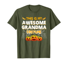 Load image into Gallery viewer, This Is My Awesome Grandma Costume Halloween Gift T-Shirt
