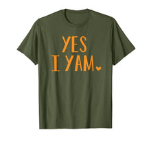 Load image into Gallery viewer, Yes I Yam Funny Thanksgiving Halloween Matching Couple Gift T-Shirt
