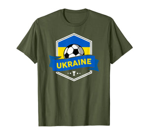 Ukraine Soccer T Shirt Ukrainian Team Ball Flag Gift 2020 T-Shirt-3201705
