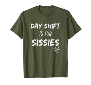 Night Shift Grave Shift Midnight Crew Police Gift  T-Shirt