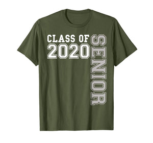 Senior 2020 Class of 20 ~ Cute High School Graduation Gift T-Shirt 361029