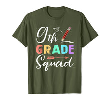Load image into Gallery viewer, 9th Grade Squad Teachers Kids Back To School Gifts T-Shirt 115246

