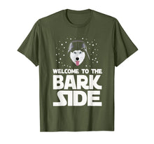 Load image into Gallery viewer, Welcome to the Bark Side Siberian Husky Funny T shirt Gifts T-Shirt-2494849
