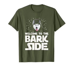Welcome to the Bark Side Siberian Husky Funny T shirt Gifts T-Shirt-2494849