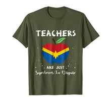 Load image into Gallery viewer, Teachers Are Just Superheroes In Disguise Funny Teacher Tees 114683
