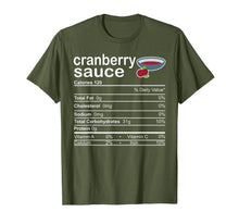 Load image into Gallery viewer, Funny shirts V-neck Tank top Hoodie sweatshirt usa uk au ca gifts for Cranberry Sauce Nutrition facts Thanksgiving Costume Gifts T-Shirt 1134761
