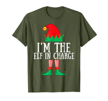 Load image into Gallery viewer, I&#39;m The Elf in Charge Matching Family Group Christmas Gifts T-Shirt-2134025
