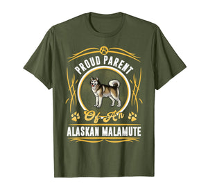 Proud Parent Of An Alaskan Malamute T-Shirt