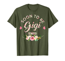 Load image into Gallery viewer, Funny shirts V-neck Tank top Hoodie sweatshirt usa uk au ca gifts for Soon to be gigi est 2020 First time grandma T-Shirt 1106836
