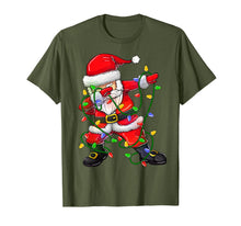 Load image into Gallery viewer, Dabbing Santa Shirt for Boys Girls Christmas Tree Lights T-Shirt-250715
