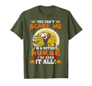 Retired Nurse Halloween Gift For Women T-Shirt
