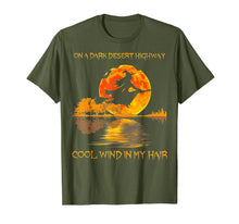 Load image into Gallery viewer, On A Dark Desert Highway Witch Feel Cool Wind In My Hair T-Shirt
