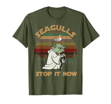 Load image into Gallery viewer, Funny shirts V-neck Tank top Hoodie sweatshirt usa uk au ca gifts for Vintage-Seagulls-Stop It Now T-Shirt 100604
