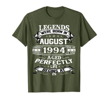 Load image into Gallery viewer, Vintage 25th Birthday August 1994 Shirt 25 Years Old Gift 771928
