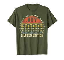 Load image into Gallery viewer, Born July 1969 Limited Edition Bday Gifts 50th Birthday T-Shirt 52845
