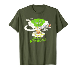 New Green day Tshirt welcome to paradise design gift 339787