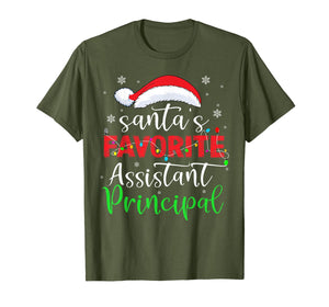Santa's Favorite assistant principal T-Shirt