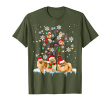 Load image into Gallery viewer, Funny shirts V-neck Tank top Hoodie sweatshirt usa uk au ca gifts for Pomeranian Christmas Tree Ornament Funny Christmas Gifts T-Shirt 611125
