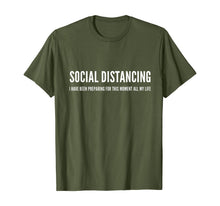 Load image into Gallery viewer, Social Distancing Antisocial Introvert Funny Flu Virus TShirt49533
