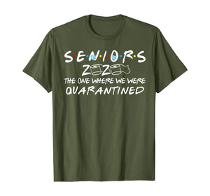Seniors 2020 The One Where We Were Quarantined Toilet Paper TShirt167578