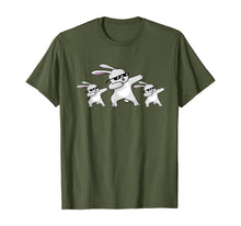 Load image into Gallery viewer, Cool Dabbing Bunny Hip Hop Easter Gifts For Boys Girls TShirt55989
