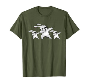 Cool Dabbing Bunny Hip Hop Easter Gifts For Boys Girls TShirt55989