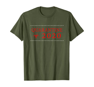 Quarantine 2020 Biohazard Community Awareness Distressed T-Shirt46772
