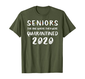 Seniors The One Where They Were Quarantined 2020 Quarantine TShirt95991