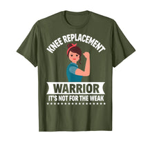 Load image into Gallery viewer, Knee Replacement Warrior Knee Surgery Recovery Get Well Gift TShirt253788
