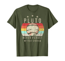 Load image into Gallery viewer, Never Forget Pluto Planet Funny Vintage Space Science Gift TShirt319241
