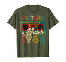Load image into Gallery viewer, March 1965 Limited Edition Vintage Gifts 55th Birthday TShirt407294
